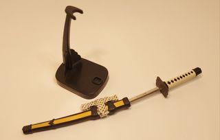 Espada Katana Samurai japonesa a escala.