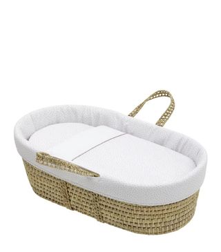 Moisés mimbre bebé