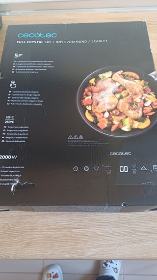 Placa inducción portátil