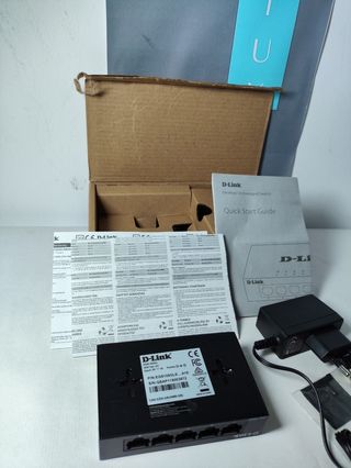 Interruttore D-Link DGS-105GL a 5 porte Gigabit