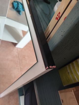 Espejo cuerpo entero - Marco blanco