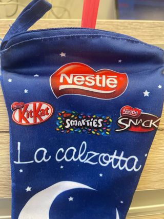 Calza befana usata