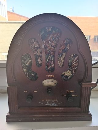 Radio Vintage Decorativa