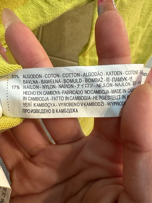 Pullover crop Zara taglia S