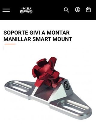 Soporte GIVI Manillar Smart Mount