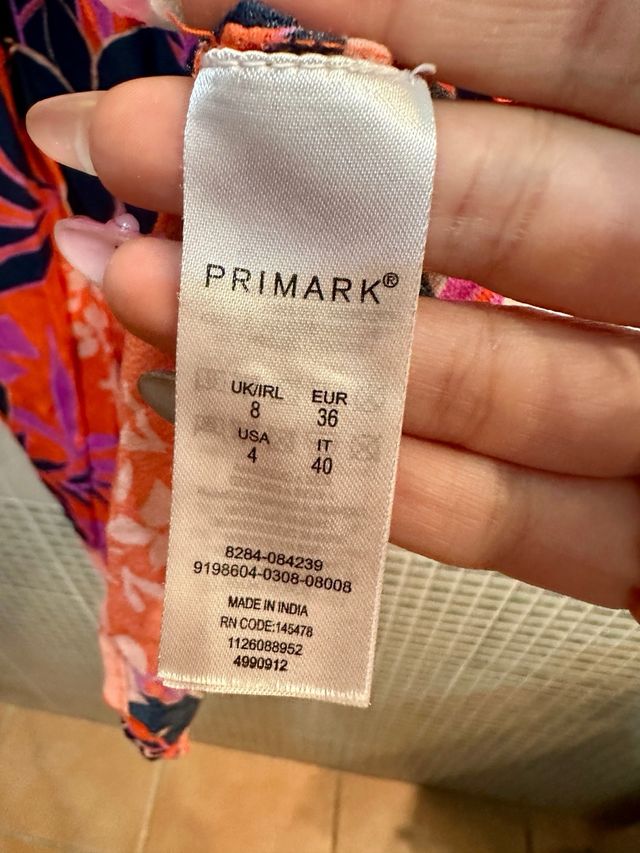 Vestito Primark floreale tg.S