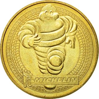 Moneda Michelin Bibendum