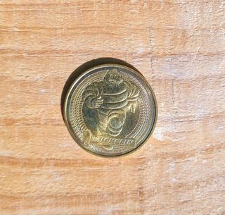 Moneda Michelin Bibendum