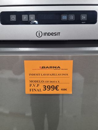 Lavavajillas Indesit - 399€