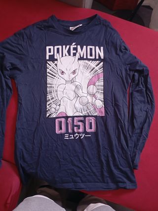 Camiseta Pokémon Mewtwo - Talla S