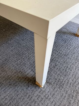 Mesa centro Ikea blanca