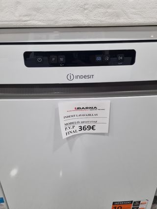 Lavavajillas Indesit - 369€