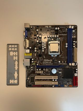 ASRock H55M-LE (microATX) - Socket 1156 - SIN procesador