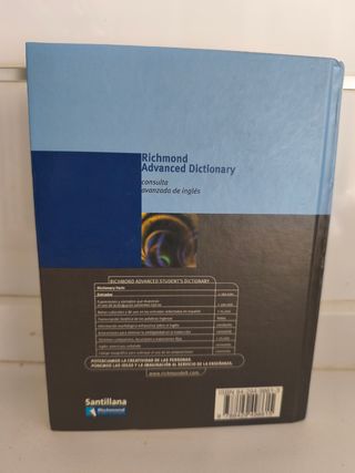 Richmond Advanced Dictionary/ Español -Ingles 