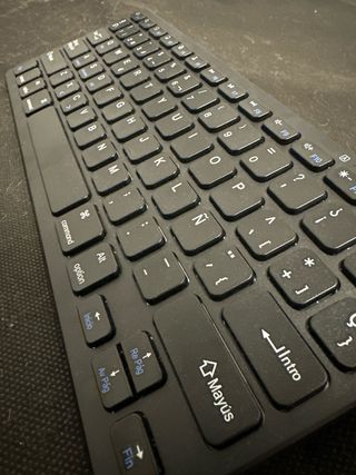 Teclado inalámbrico Apple/Android Negro