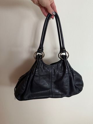 Bolso Hispanitas cuero negro