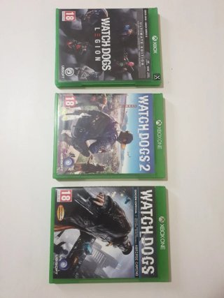 Saga Watch Dogs 1, 2 & Legion Xbox One y Series X