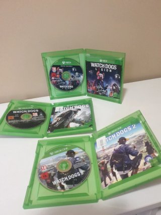 Saga Watch Dogs 1, 2 & Legion Xbox One y Series X