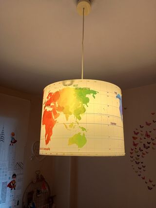 Lampara infantil + Estor infantil