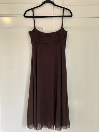 Vestido tul Adolfo Domínguez