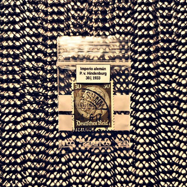 Paul von Hindenburg (30₰ 1933) Imperio alemán