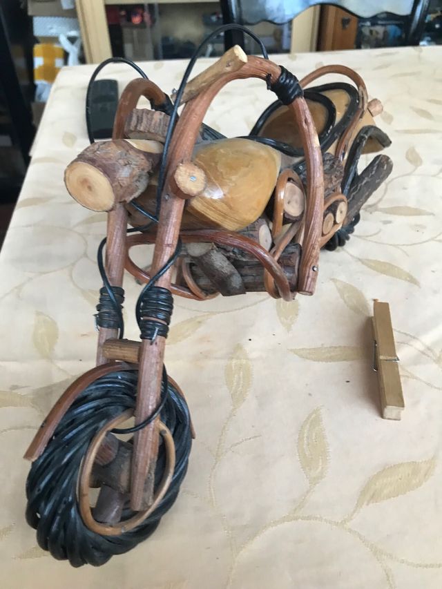 Moto madera decorativa