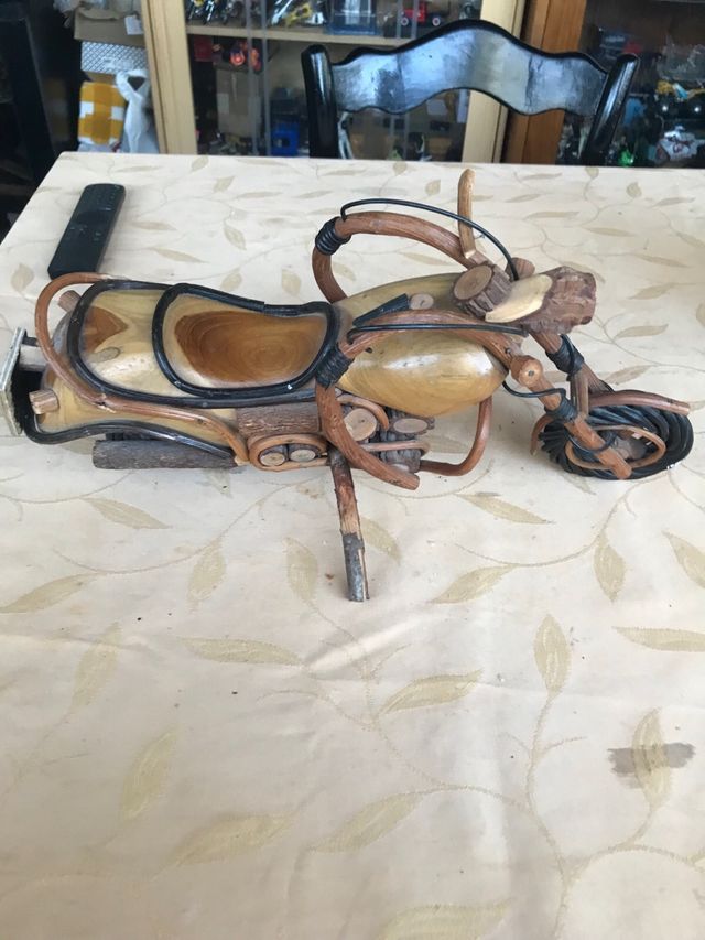 Moto madera decorativa