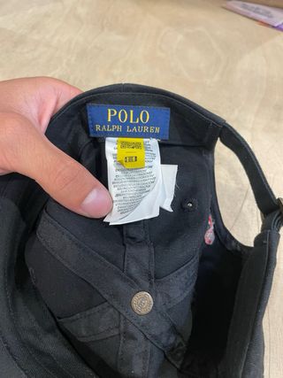 Gorra Polo Ralph Lauren negra