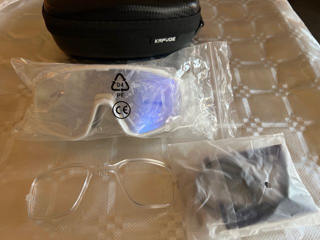 Gafas ciclismo KAPVOE blancas