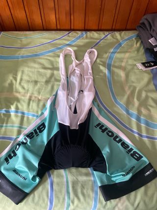 Maillot ciclismo Bianchi celeste