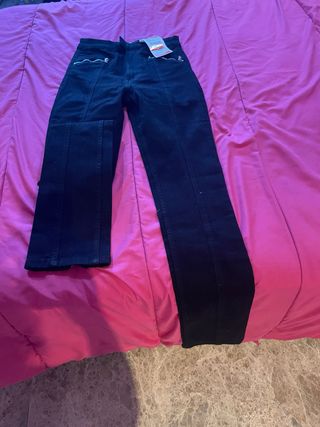 Pantalones Zara negros -talla 34