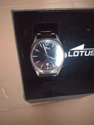 Reloj Lotus Style - Azul y Plata