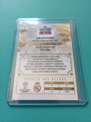 Cromo Topps Bellingham Real Madrid