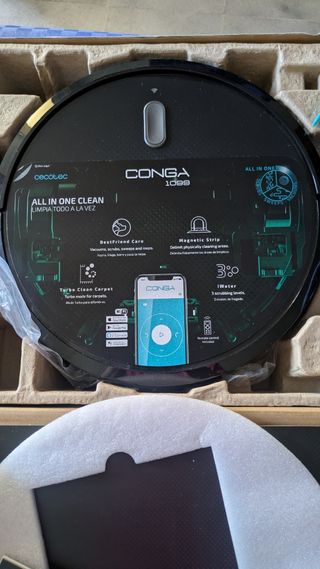 Conga 1099 Connected: Robot aspirador 4 en 1