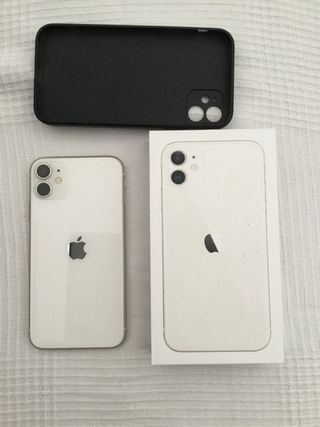 iPhone 11 blanco como nuevo