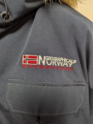 Parka Geographical Norway azul