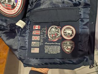 Parka Geographical Norway azul