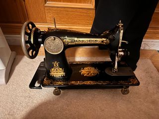 Máquina coser Singer antigua