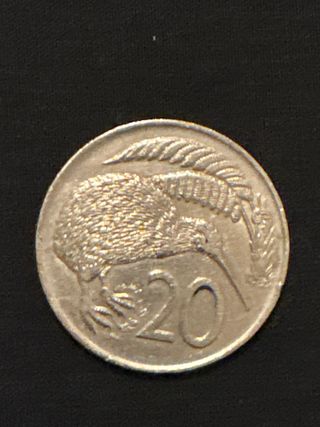 20 cent Nuova Zelanda 1975