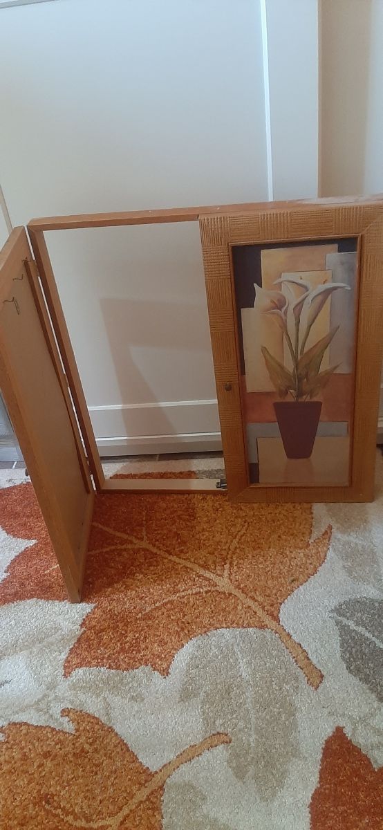 2 Cuadros Flores - Decoración hogar