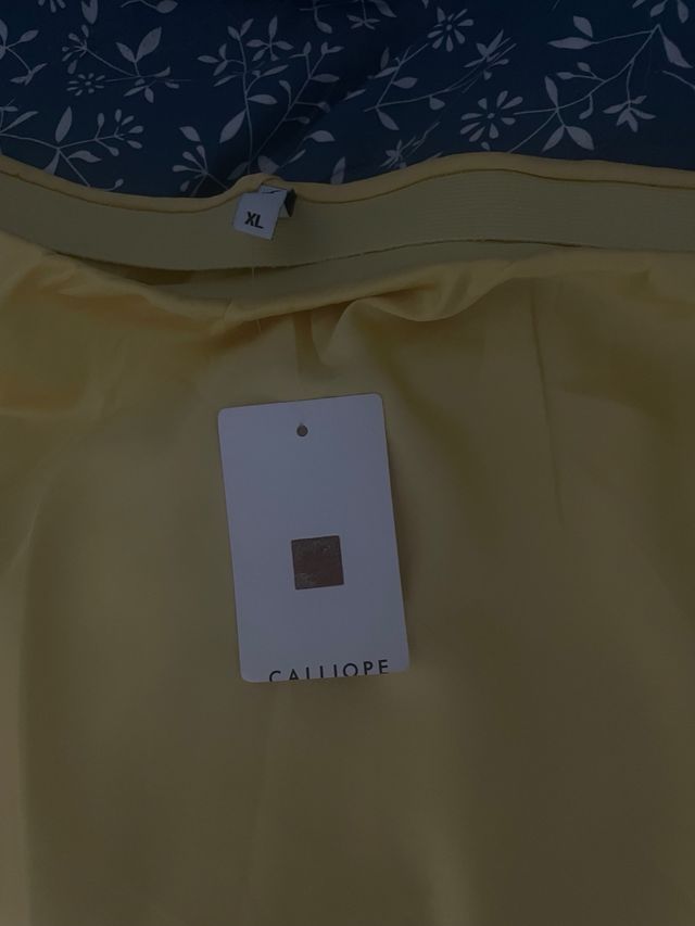 Gonna lunghette gialla pastello