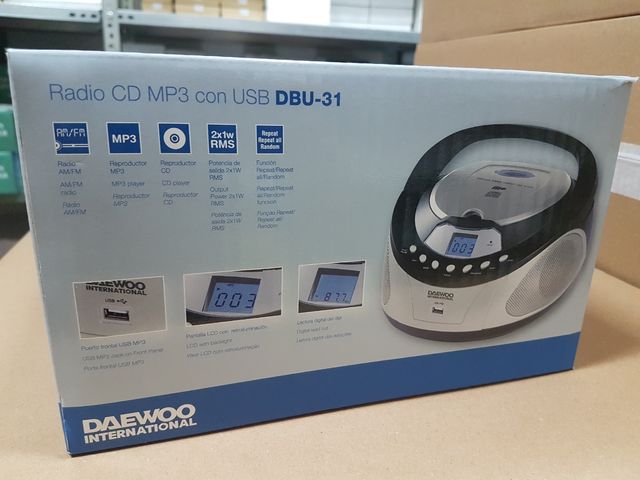 Radio CD Daewoo DBU-31 | USB MP3