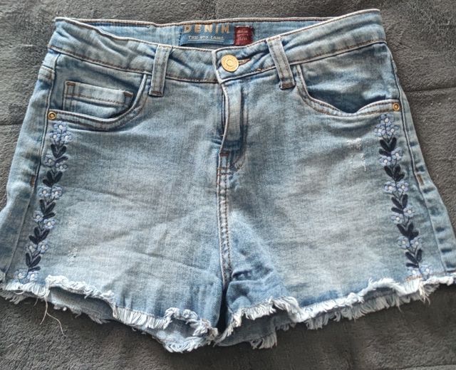 Shorts Vaqueros niña-talla 12