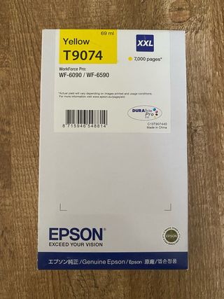 Tinta Amarilla Epson T9074 XXL