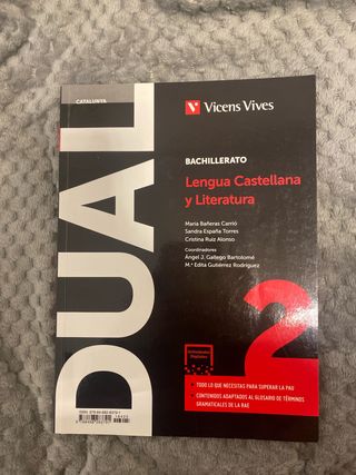 DUAL LENGUA Y LITERATURA 2 BACH(DIGITAL+LIBRO+ACT)
