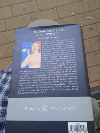 De Todo lo Visible y lo Invisible: Una novela sobre el amor y otras mentiras (Coleccion Ancora y Delfin) (Spanish Edition)