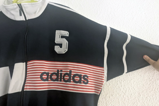Chaqueta vintage Adidas de futbol - talla L