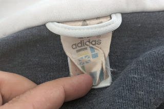 Chaqueta vintage Adidas de futbol - talla L