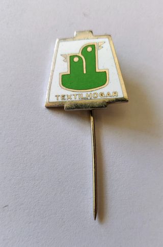 PIN lote de insignias TEXTILHOGAR antiguas
