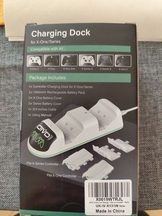 OIVO Base Ricarica Xbox - 2 Batterie